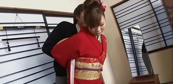  Nasty mature housewife, Azusa Uemura got fucked hard and creampied